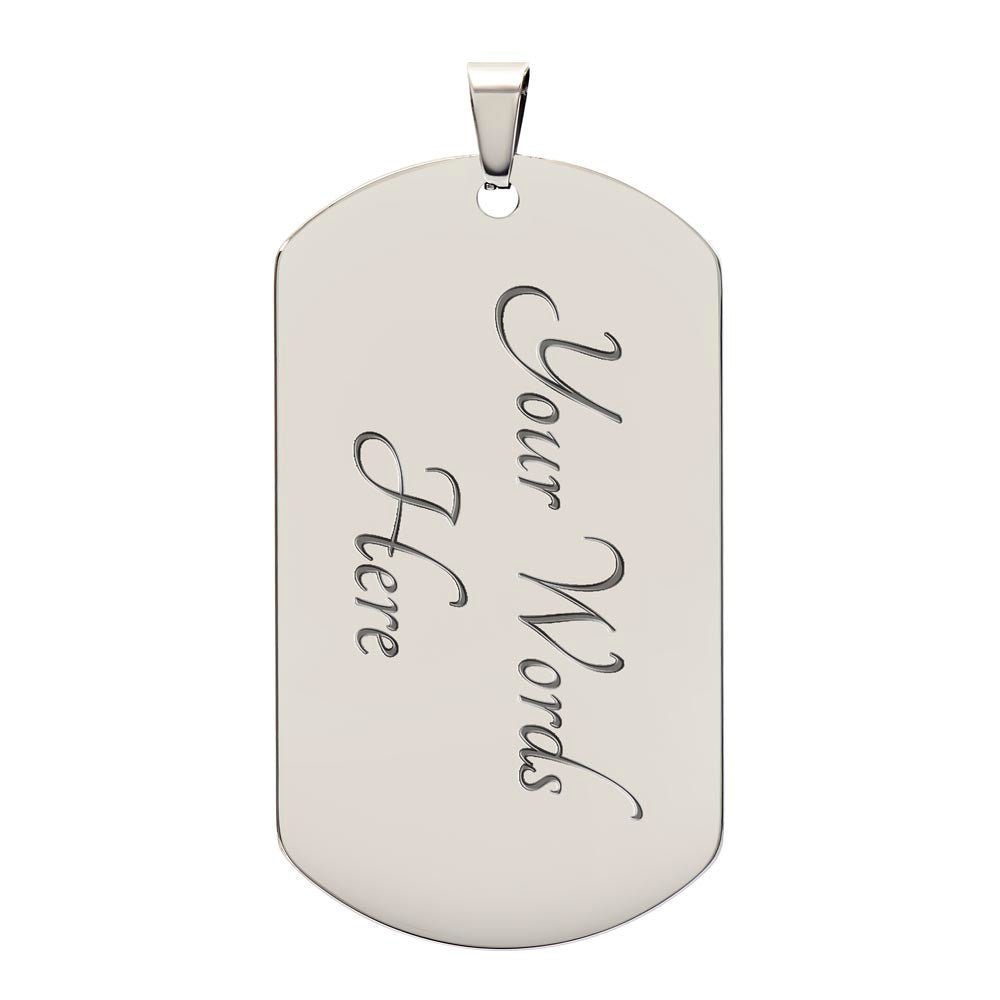 Home Is Where My Dachshund Is - Dog Tag - Real Rad Boutique