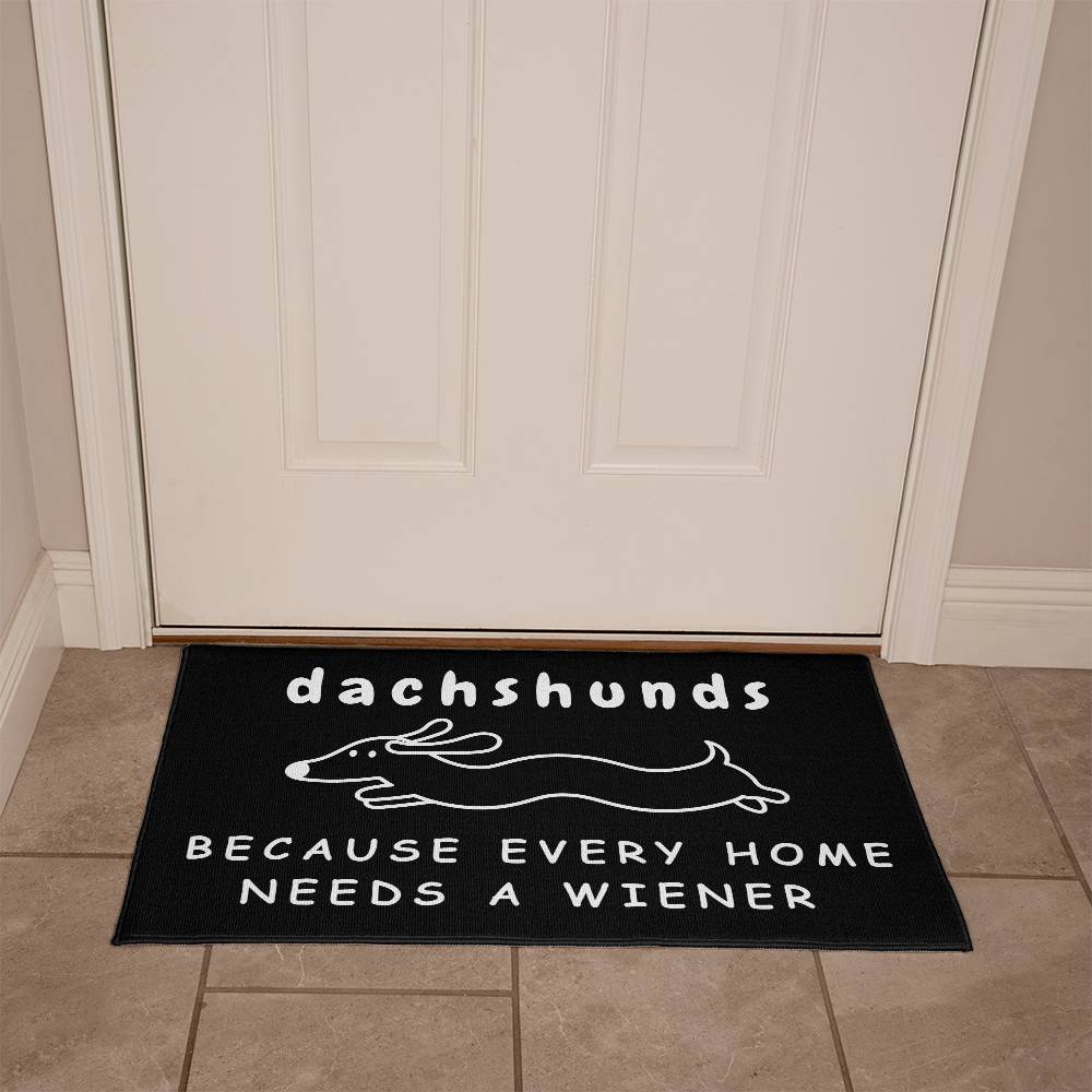 Home Is Where My Dachshund Is - Welcome Mat - Real Rad Boutique