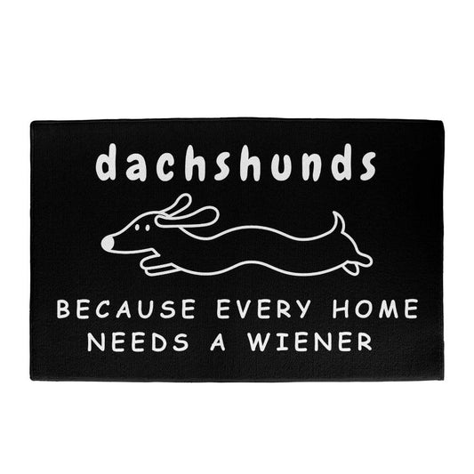 Home Is Where My Dachshund Is - Welcome Mat - Real Rad Boutique