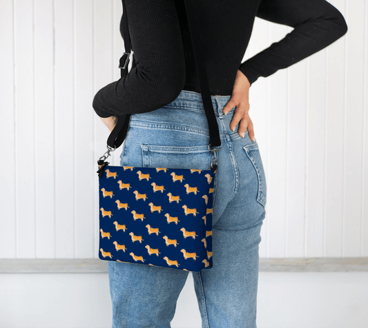 Hotdog - Vegan Leather Crossbody Purse - Real Rad Boutique