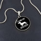 I Love My Wiener - Circle Pendant - Real Rad Boutique