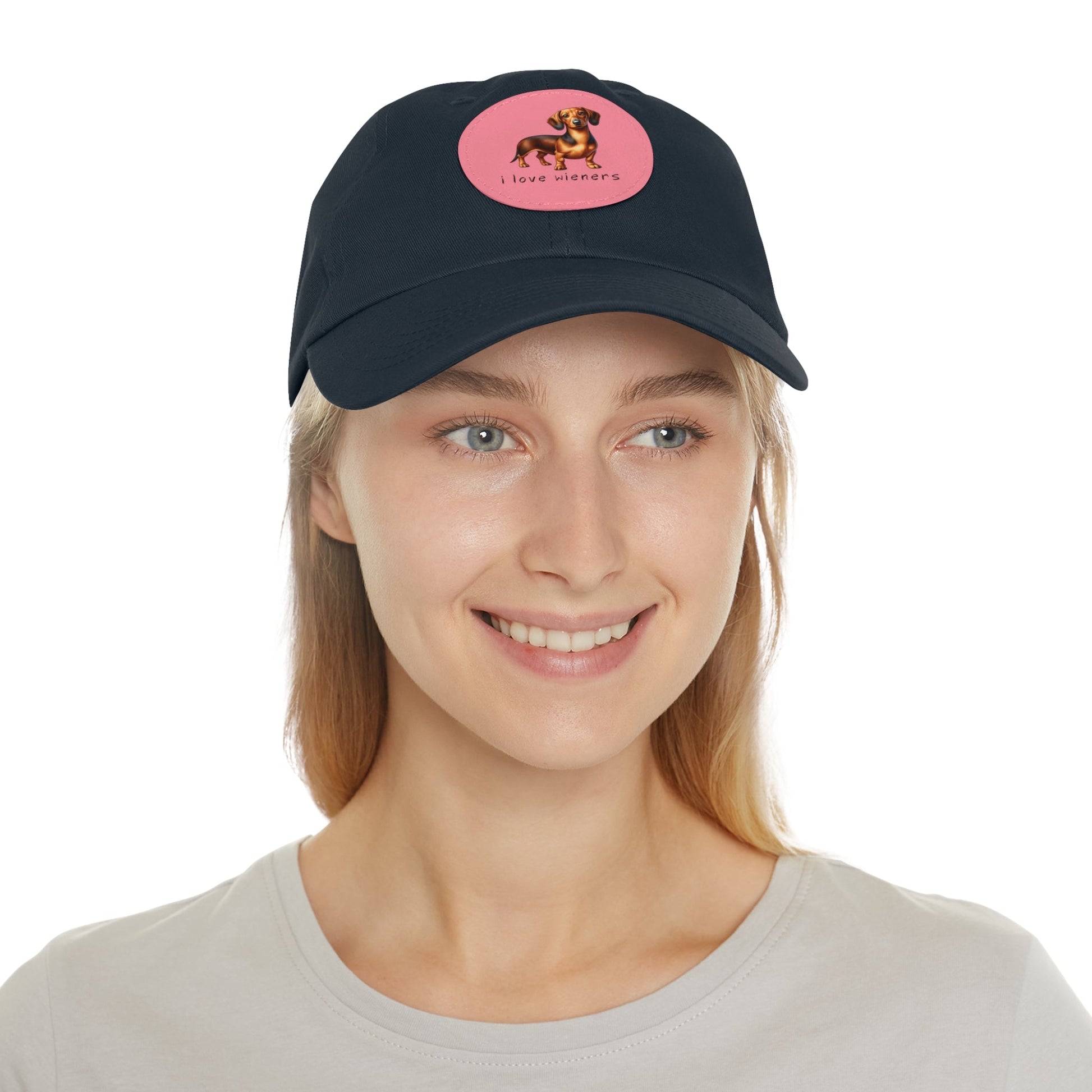 I Love Wieners - Cap with Leather Patch - Real Rad Boutique