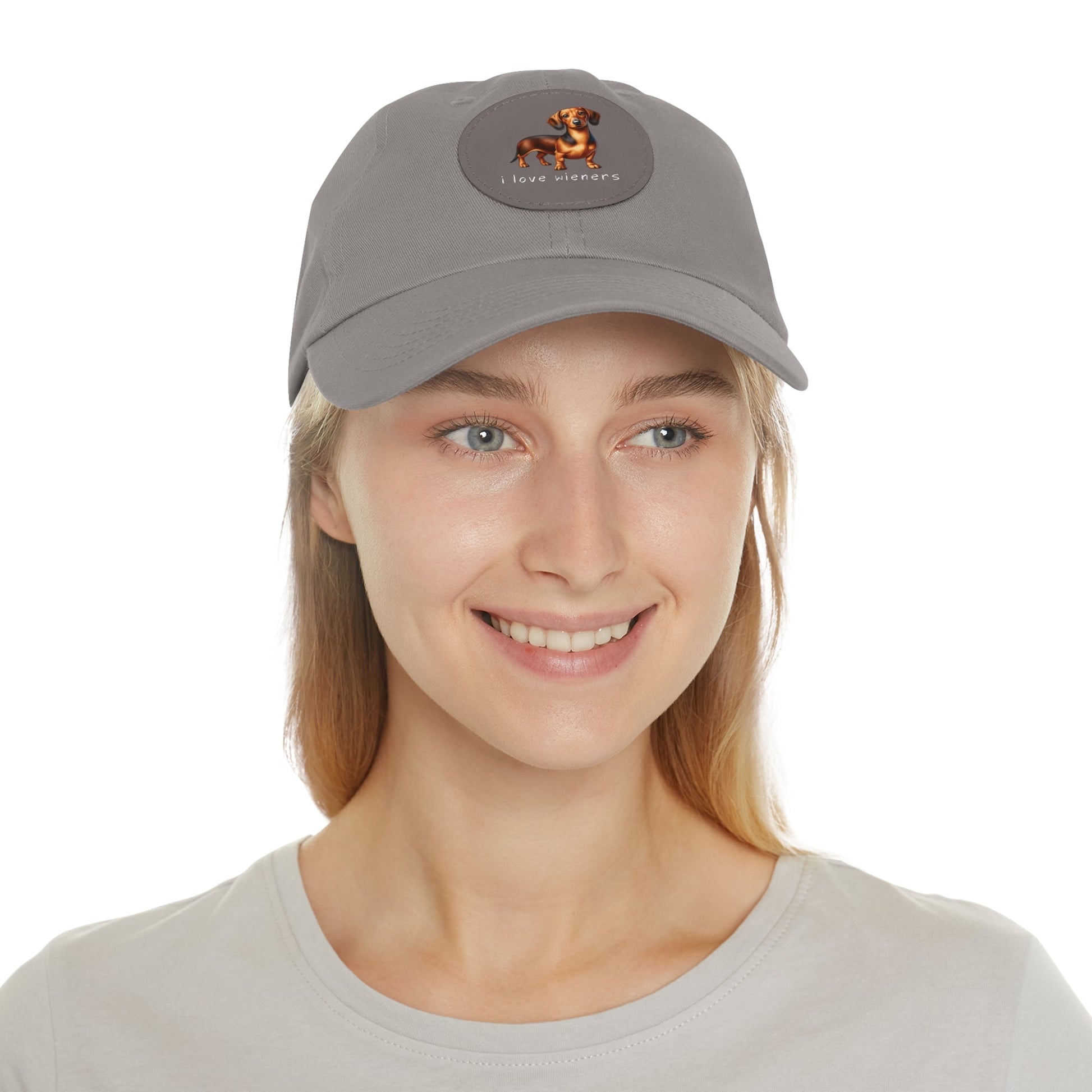 I Love Wieners - Cap with Leather Patch - Real Rad Boutique