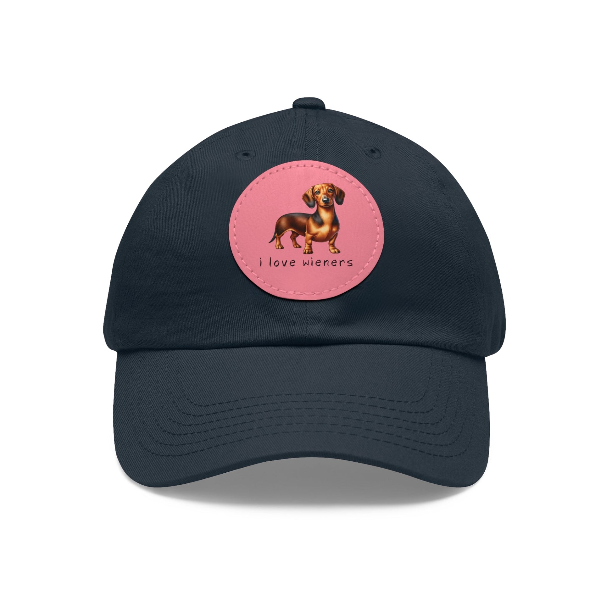 I Love Wieners - Cap with Leather Patch - Real Rad Boutique