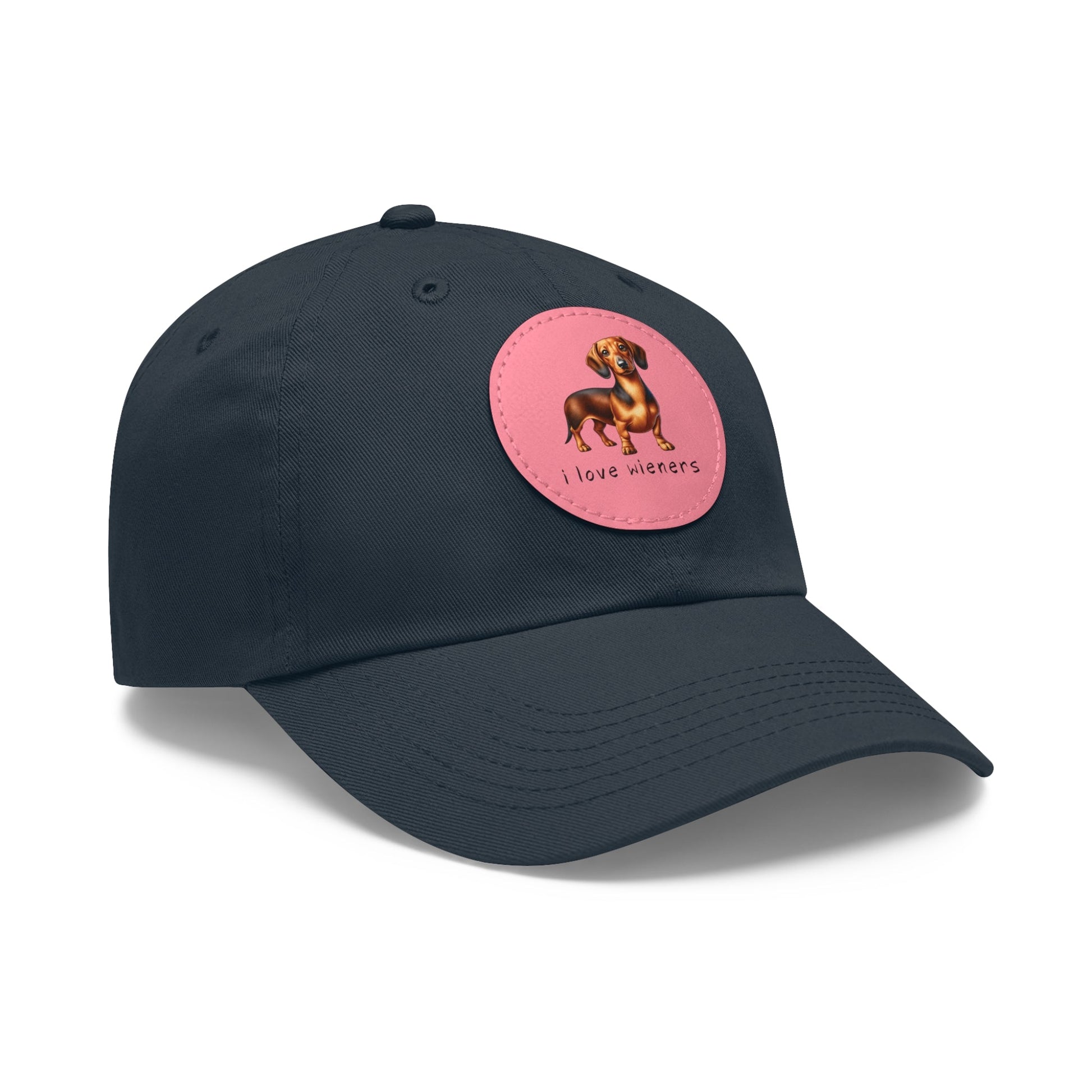 I Love Wieners - Cap with Leather Patch - Real Rad Boutique