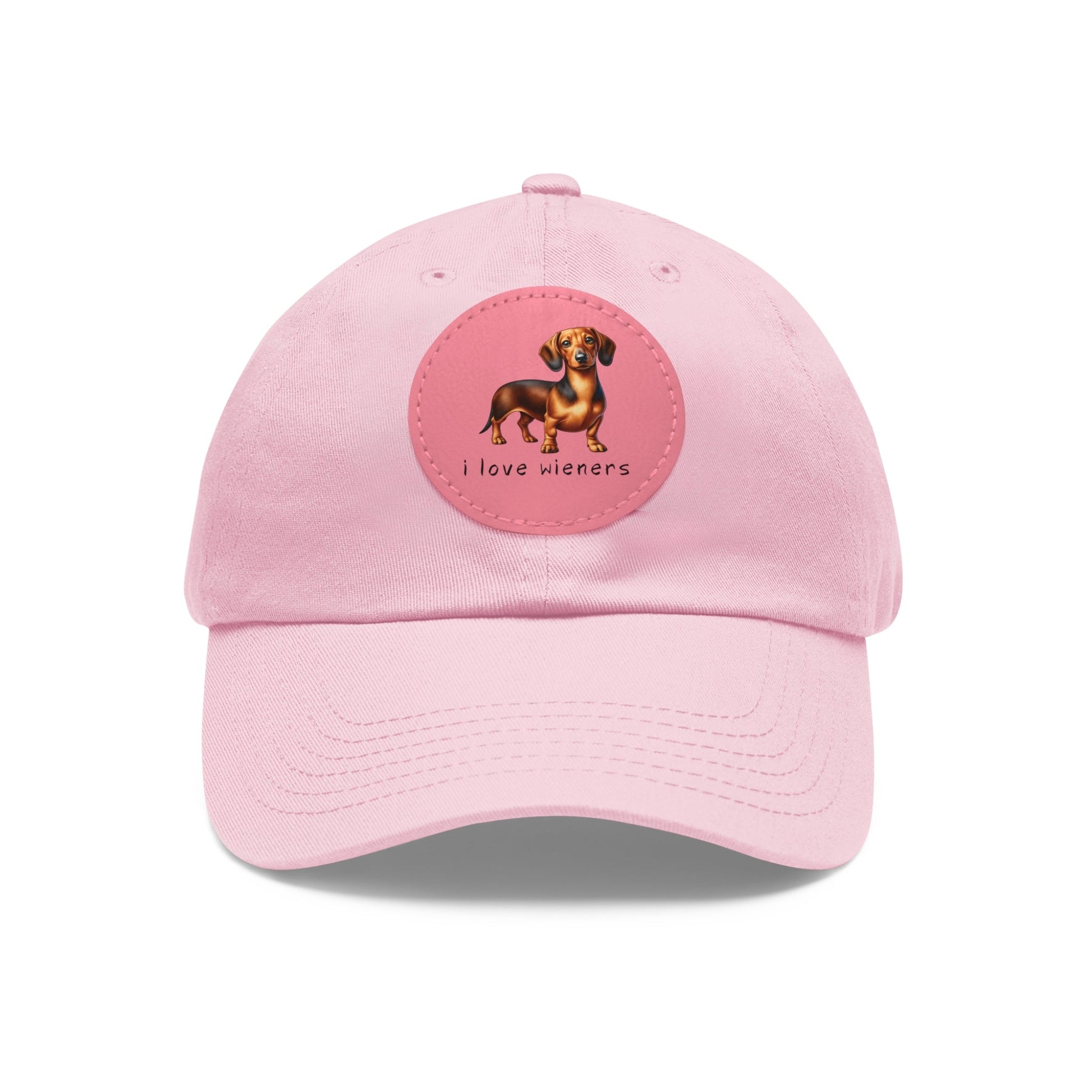 I Love Wieners - Cap with Leather Patch - Real Rad Boutique