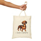 I Love Wieners - Cotton Canvas Tote Bag - Real Rad Boutique