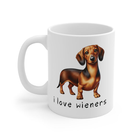 I Love Wieners - Mug - Real Rad Boutique