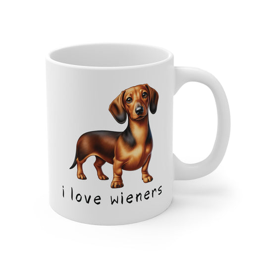 I Love Wieners - Mug - Real Rad Boutique