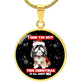 I Shih Tzu Not, This Christmas Is About Me - Graphic Necklace - Real Rad Boutique