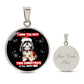 I Shih Tzu Not, This Christmas Is About Me - Graphic Necklace - Real Rad Boutique