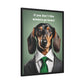 If You Don't Like Wieners Go Home - Matte Canvas, Black Frame - Real Rad Boutique