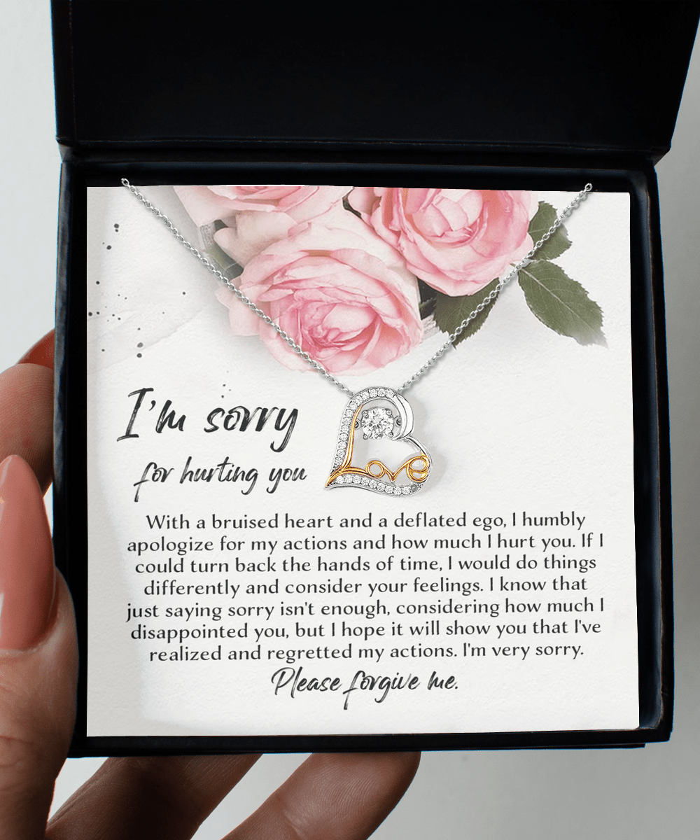 I'm Sorry for Hurting You - Love Dancing Necklace - Real Rad Boutique