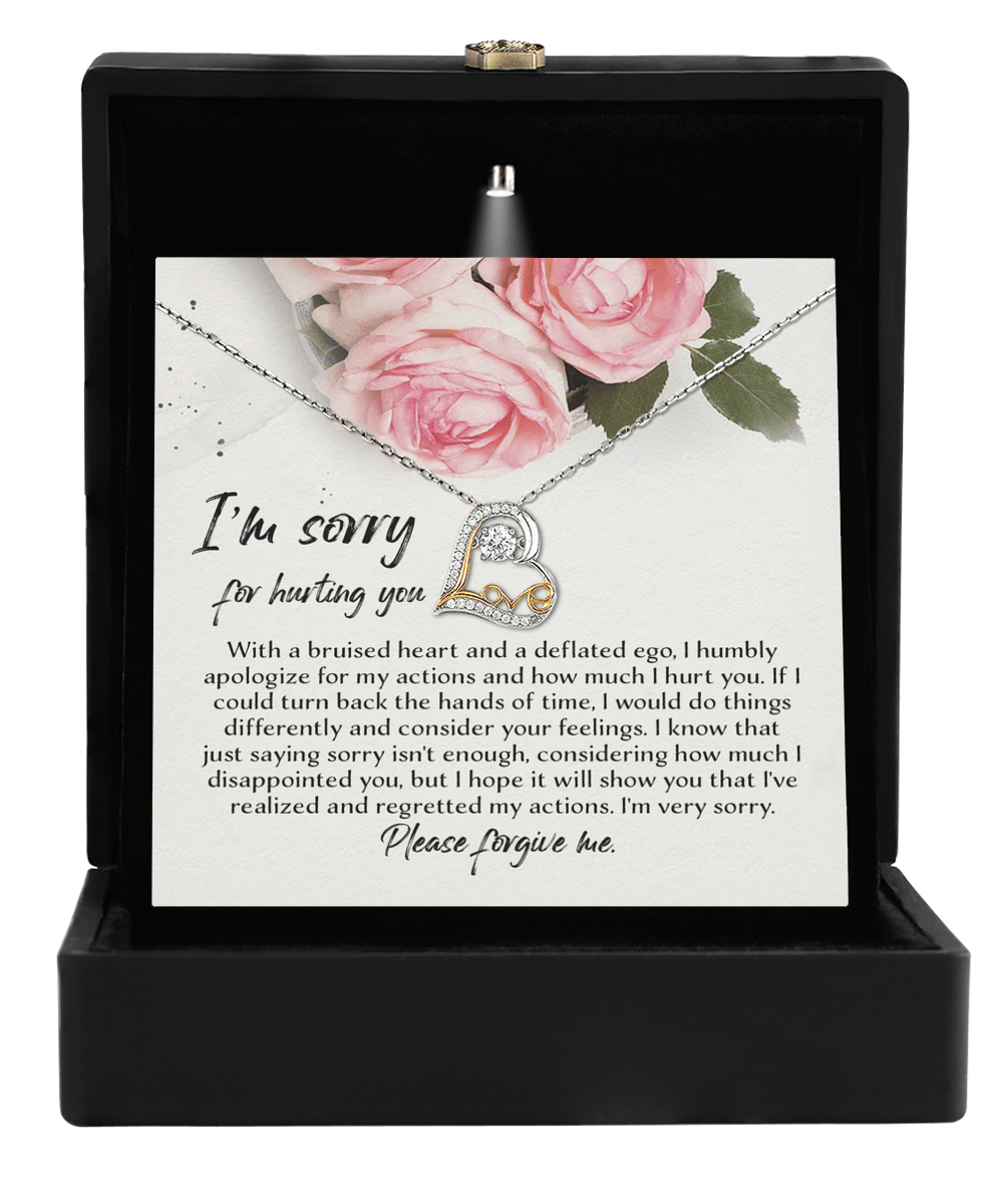 I'm Sorry for Hurting You - Love Dancing Necklace - Real Rad Boutique