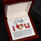 "I'm Sorry, I Love You" Card - Love Knot Necklace - Real Rad Boutique