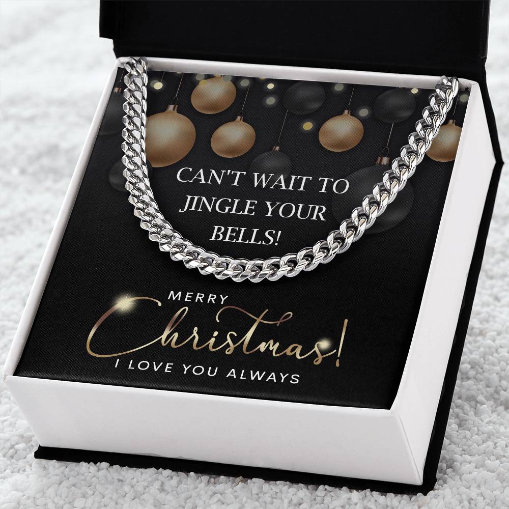 Jingle Your Bells - Cuban Link Chain - Real Rad Boutique