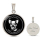 Life Is Great With A Chihuahua - Circle Necklace - Real Rad Boutique