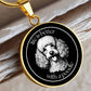 Life Is Great With A Poodle - Circle Necklace - Real Rad Boutique