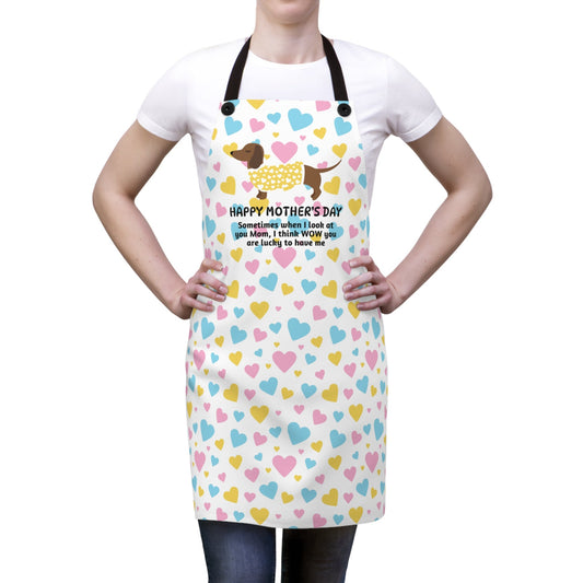 Lucky to Have Me - Dachshund Apron - Real Rad Boutique