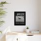 Matte Canvas, Black Frame - Real Rad Boutique