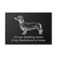 Not Drinking Alone - Matte Canvas, Black Frame - Real Rad Boutique