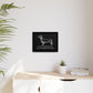 Not Drinking Alone - Matte Canvas, Black Frame - Real Rad Boutique