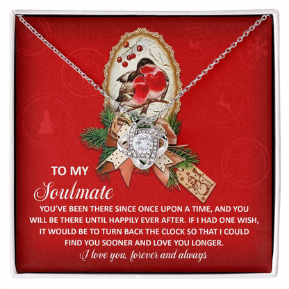 Once Upon a Time to Happily Ever After Love Knot Necklace - Real Rad Boutique