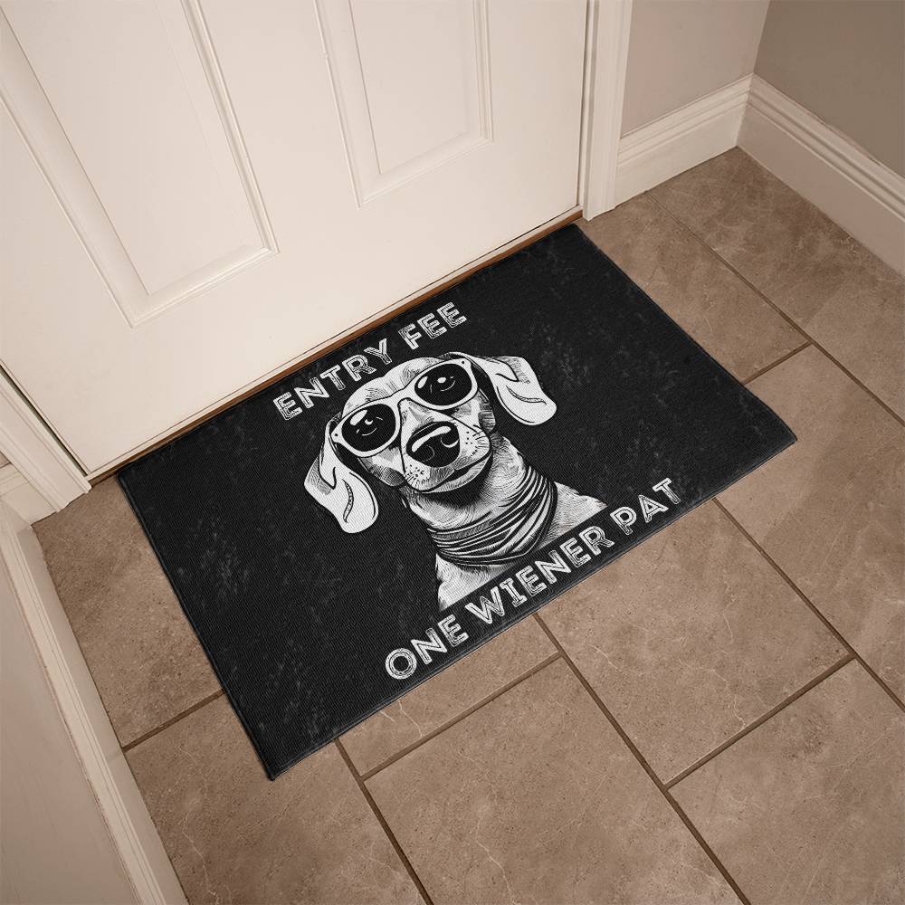 One Wiener Pat - Welcome Mat - Real Rad Boutique