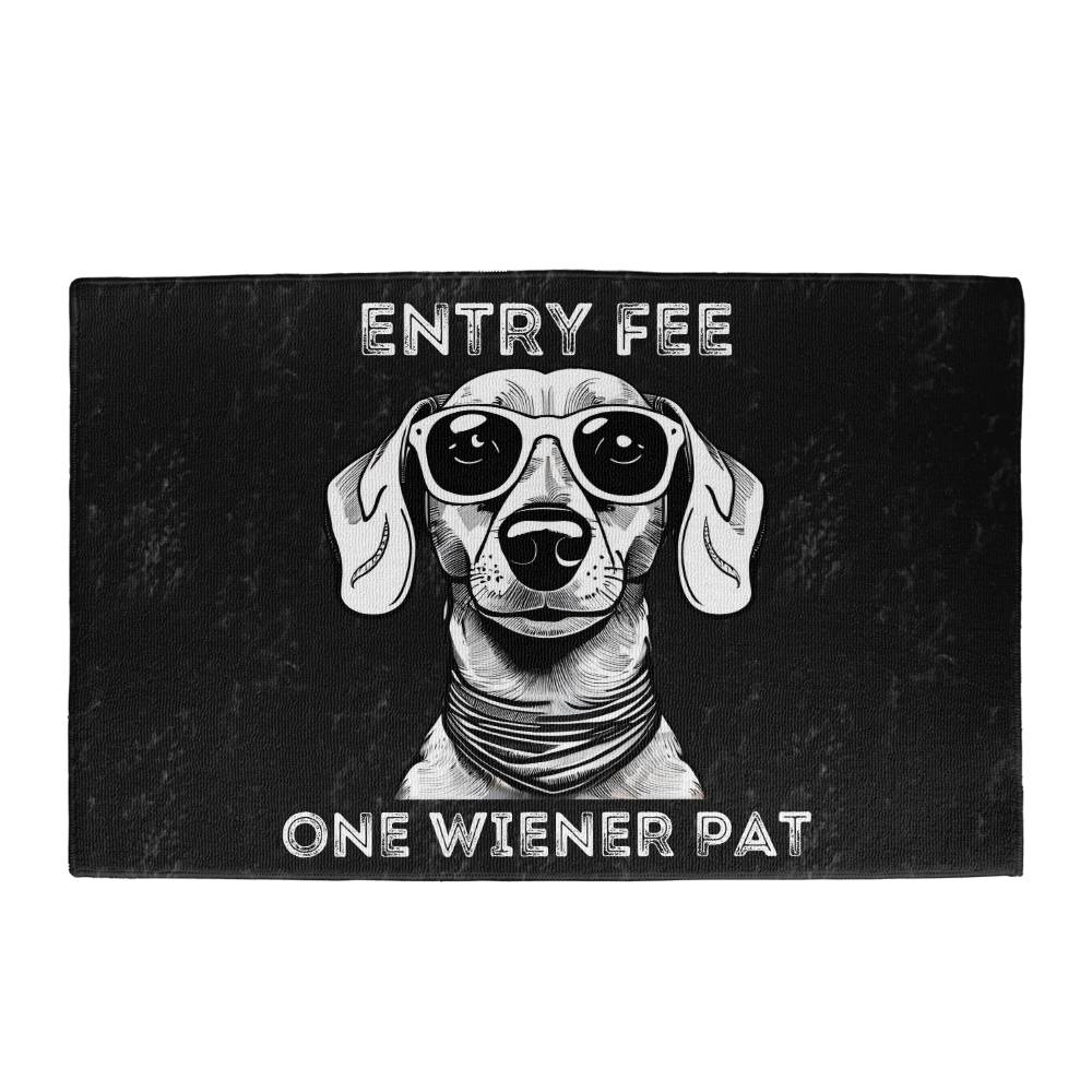 One Wiener Pat - Welcome Mat - Real Rad Boutique