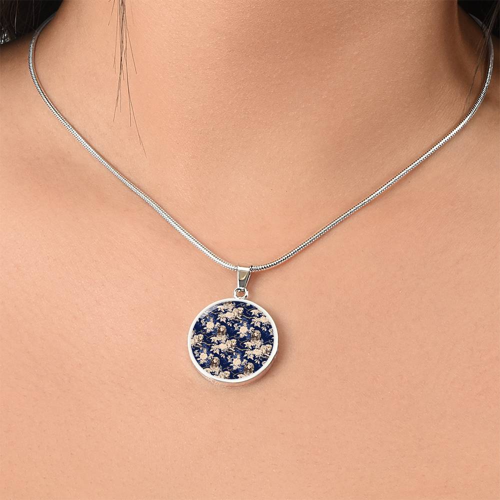 Paisley Pup - Circle Pendant - Real Rad Boutique