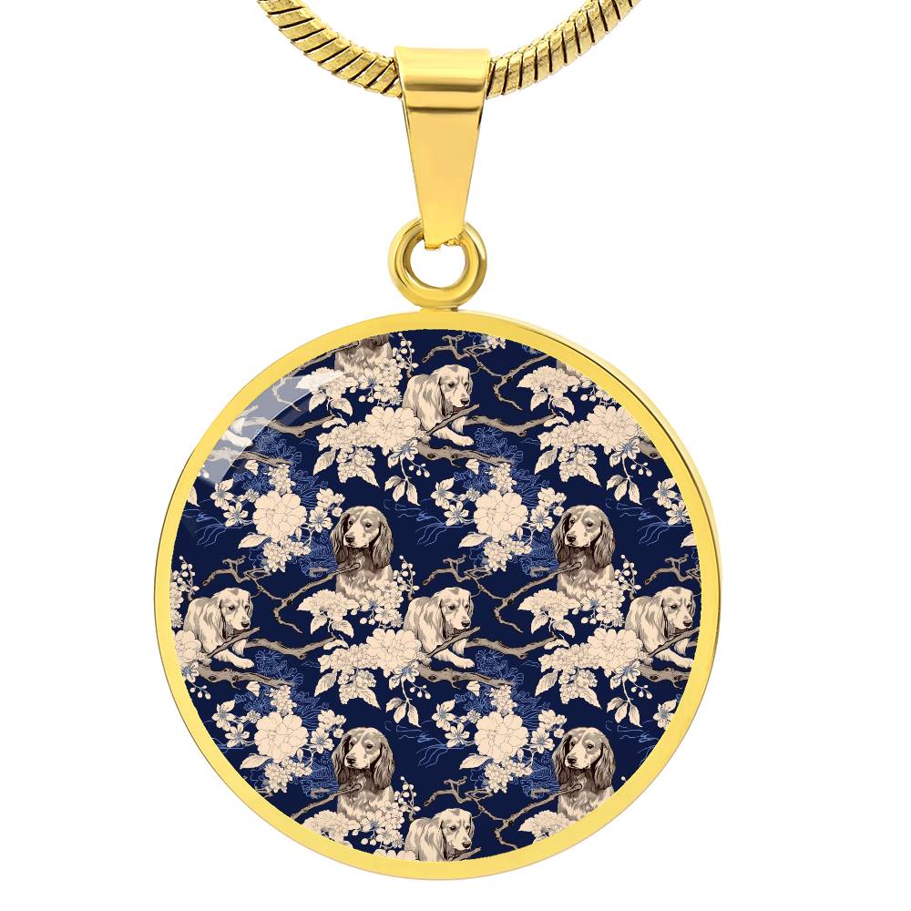 Paisley Pup - Circle Pendant - Real Rad Boutique