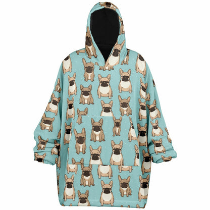 Paw - some Frenchie Love Luxury Snug Hoodie - Real Rad Boutique