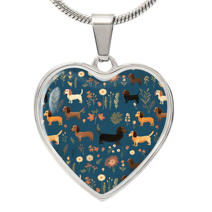 Pawsitively Adorable - Heart Pendant - Real Rad Boutique