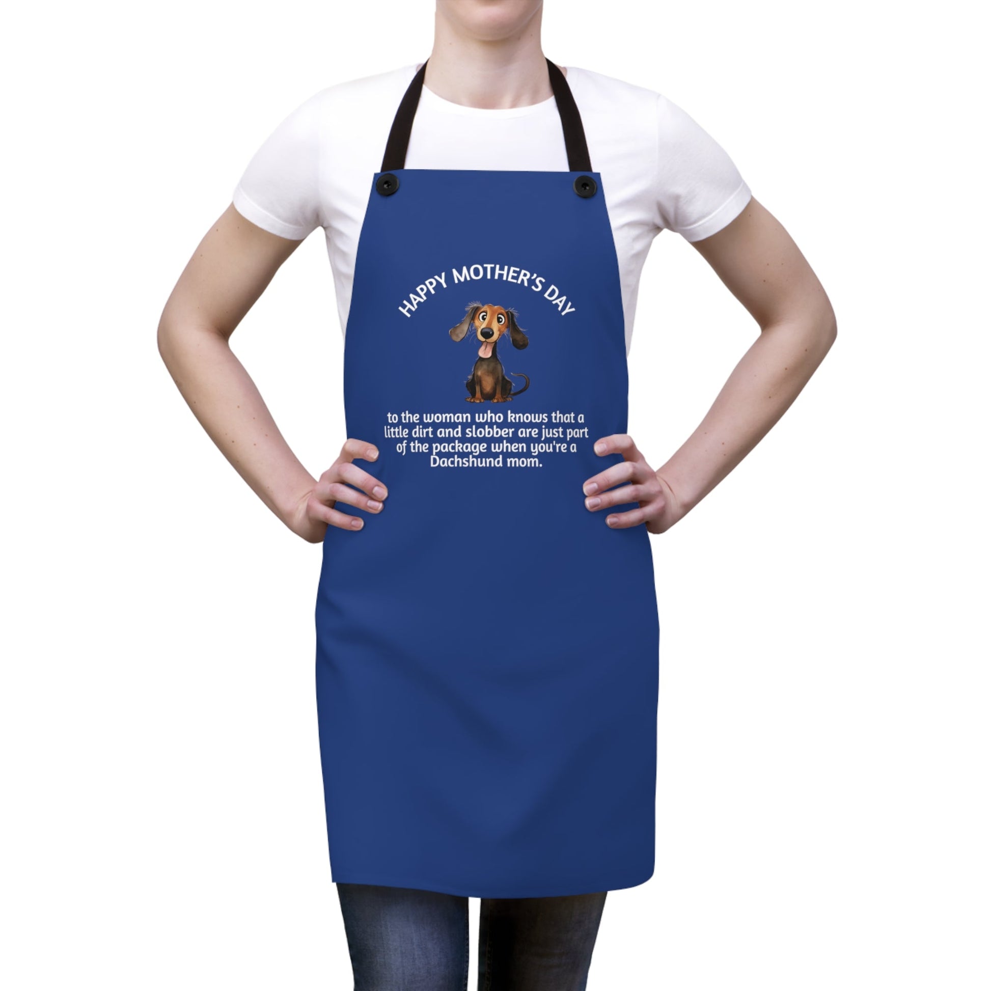 Pawsitively Perfect Mom - Dachshund Apron - Real Rad Boutique