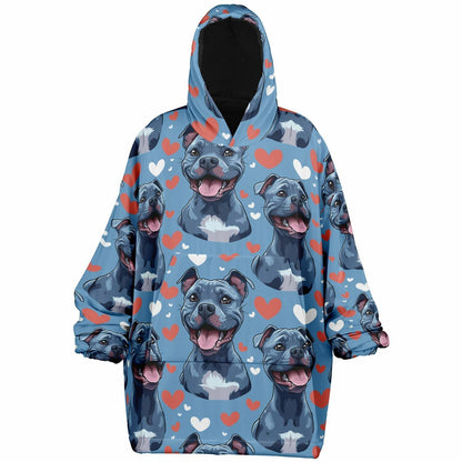 Pittie Love Luxury Snug Hoodie - Real Rad Boutique