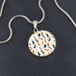 Playful Hounds - Circle Pendant - Real Rad Boutique