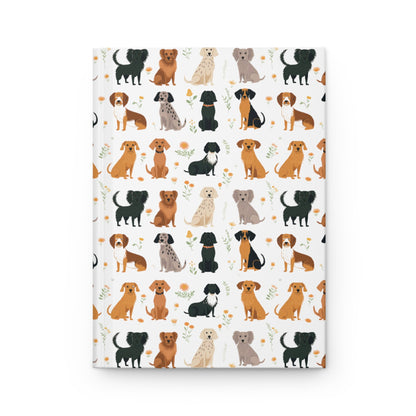 Playful Hounds - Hardcover Journal Matte - Real Rad Boutique