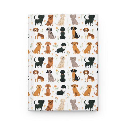 Playful Hounds - Hardcover Journal Matte - Real Rad Boutique