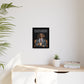 Playing with My Wiener and Drinking Coffee - Matte Canvas, Black Frame - Real Rad Boutique