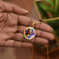 Prismatic Paws - Circle Pendant - Real Rad Boutique