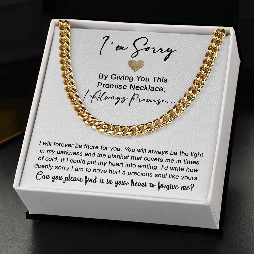 Promise of Forever - Cuban Link Chain - Real Rad Boutique