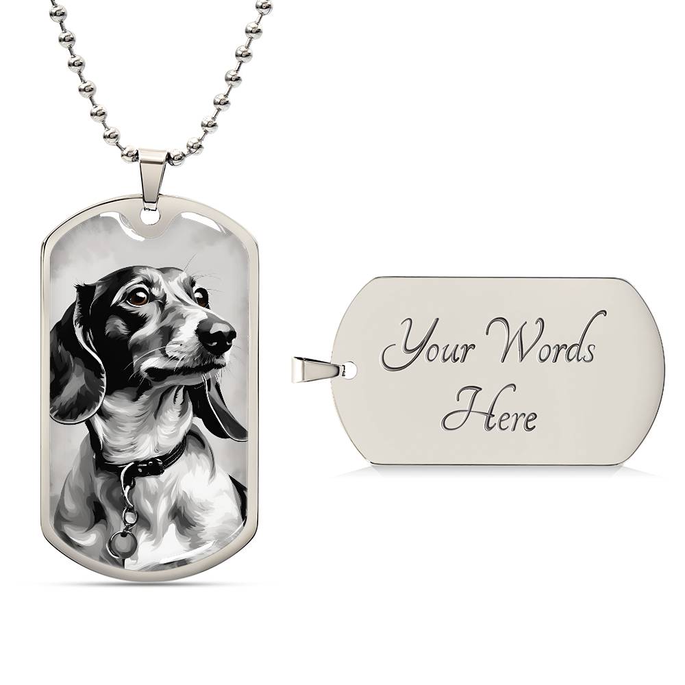 Proud Doxie - Dog Tag - Real Rad Boutique