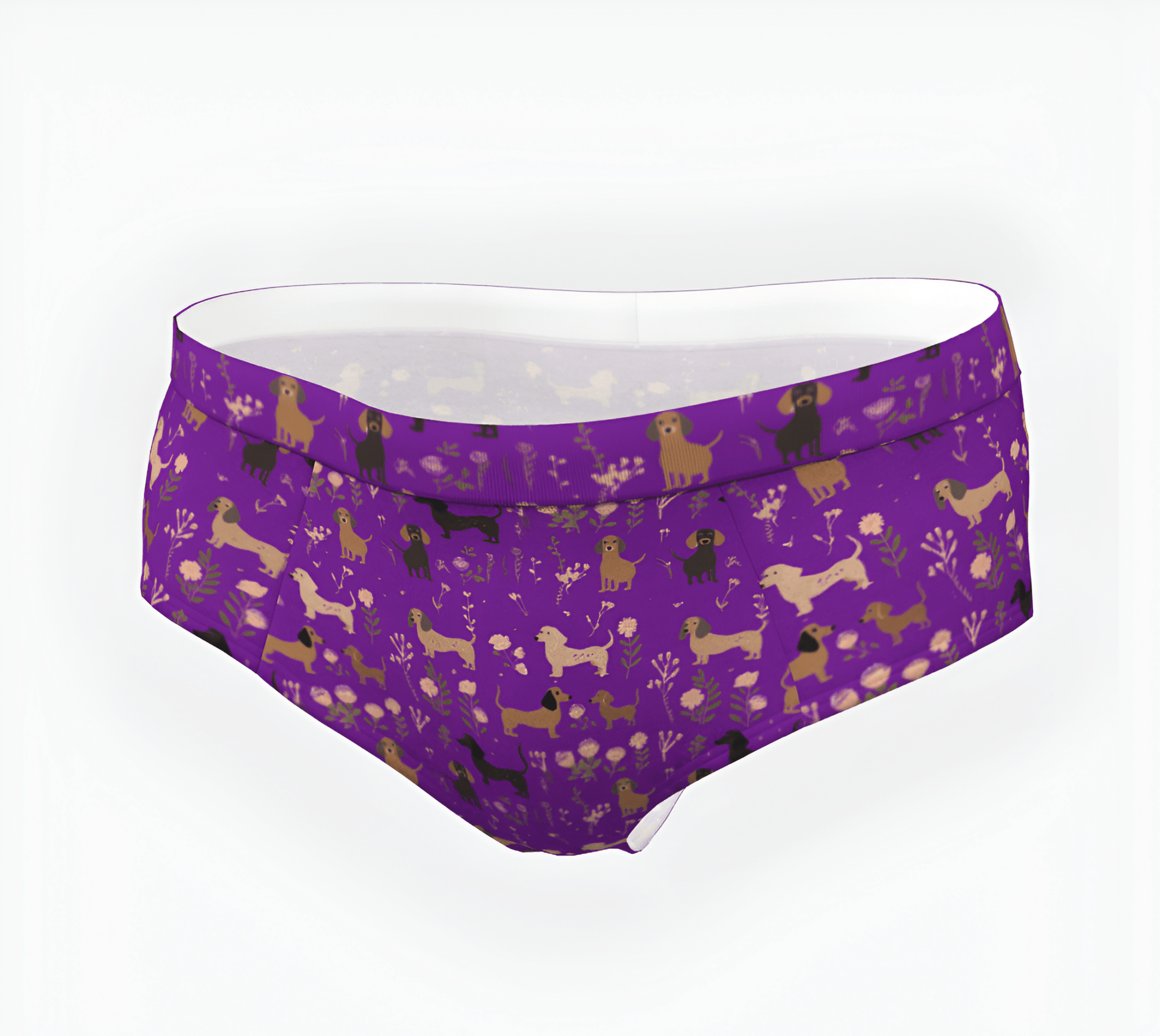 Purple Paws - Cheeky Briefs - Real Rad Boutique