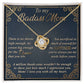 Queen of My Heart - Love Knot Necklace - Real Rad Boutique