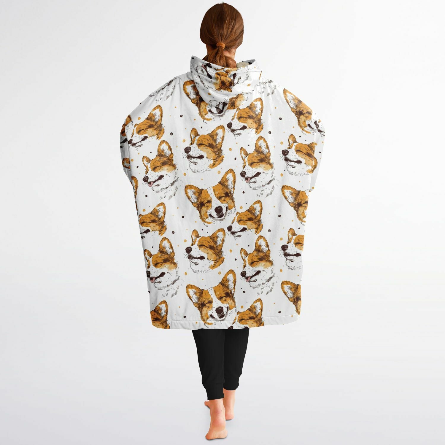 Quirky Corgi Luxury Snug Hoodie - Real Rad Boutique