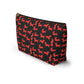 Radiant Red - Dachshund Accessory Pouch - Real Rad Boutique