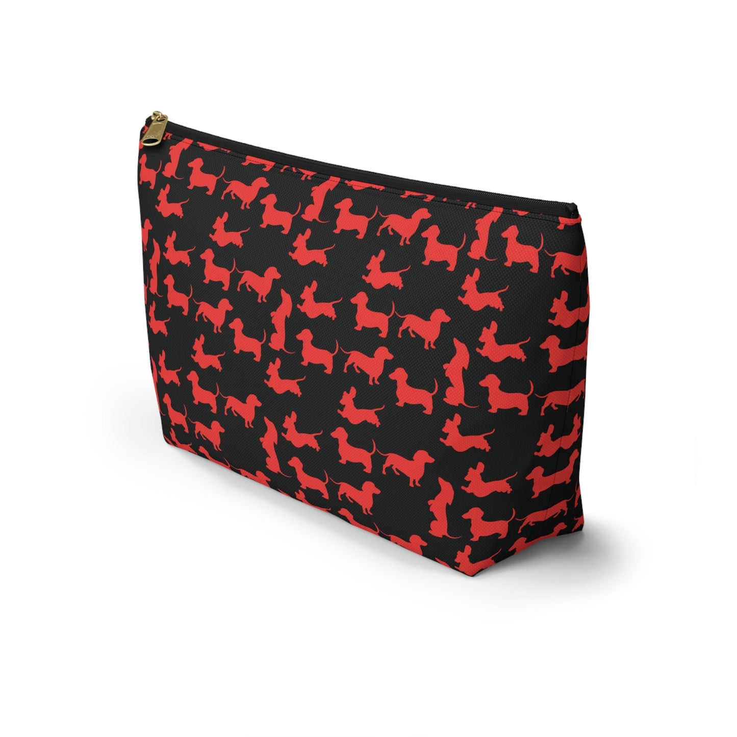 Radiant Red - Dachshund Accessory Pouch - Real Rad Boutique