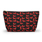 Radiant Red - Dachshund Accessory Pouch - Real Rad Boutique