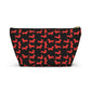 Radiant Red - Dachshund Accessory Pouch - Real Rad Boutique