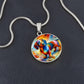 Rainbow Doxie Dreams - Circle Pendant - Real Rad Boutique